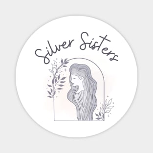 Silver Sisters Magnet